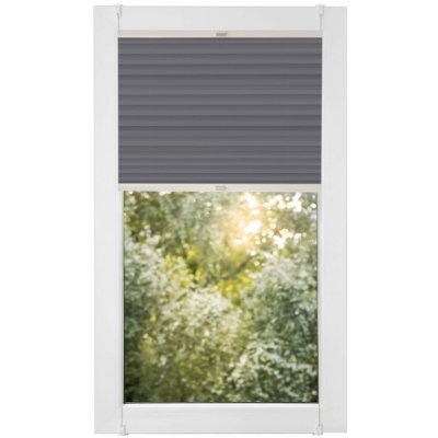 KRPOL Plissé zastiňující 011442 130 x 100 cm tmavě šedá – HobbyKompas.cz