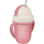 Canpol babies hrníček se silikonovou slámkou Matt růžový 210 ml – Zboží Dáma