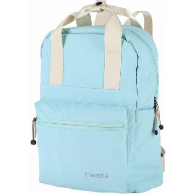 Travelite Basics Canvas Backpack TRAVELITE-96319-25 Light blue 11 l