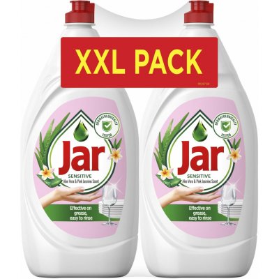 Jar prostředek na nádobí Aloe Vera & Jasmine 2 × 1,35 l – Hledejceny.cz