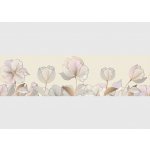 AG Design WB-8429 Samolepící bordura Pastelová Grafika, rozměry 5 m x 13,8 cm – Zboží Dáma