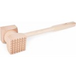 Dedra GoEco® | dřevěná palička na maso | oboustranná z masivního bukového dřeva | 33 cm – Zboží Dáma
