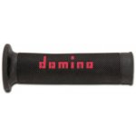 Gripy A010 (road) délka 120 + 125 mm, DOMINO (černo-červené) – Sleviste.cz