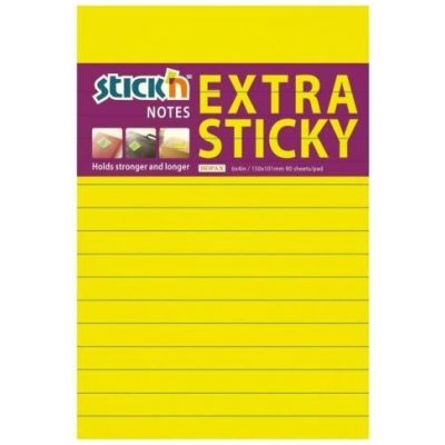 Bloček samolepicí Stick´n 150 x 101 mm, neonový žlutý – Hledejceny.cz