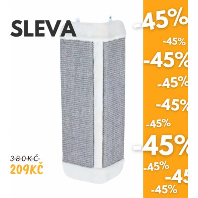 škrabadlo nástěnné rohové 23 x 49 cm – Zboží Dáma