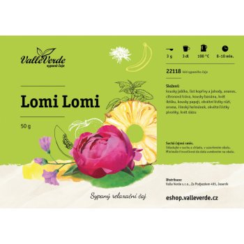 Valle Verde Lomi Lomi sypaný čaj 50 g