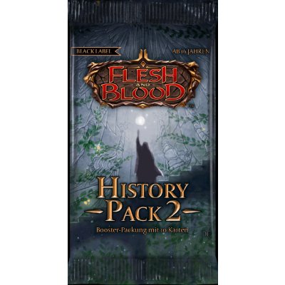 Legend Story Studios Flesh and Blood TCG History Pack 2 Black Label Booster DE