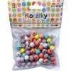 Dětský korálek pkstar.cz Dřevěné korálky - 10 mm - 70 ks - PK510-24 – pkstar.cz | 12