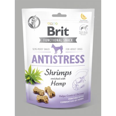 Brit snack Antistress shrimps & hemp 150 g – Zboží Dáma