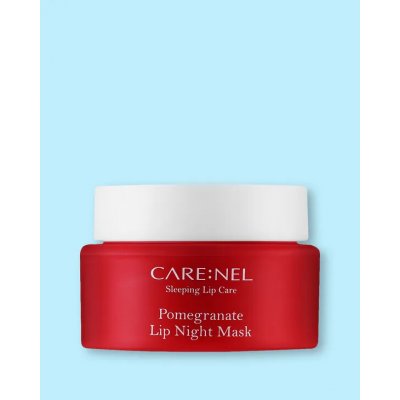 CARE:NEL Noční maska na rty s granátovým jablkem Pomegranate Lip Night Mask 23 g – Zboží Dáma