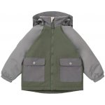 LEOKID zimní bunda Color Block Green Scape – Zboží Dáma