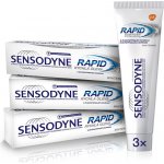 Sensodyne Zubní pasta pro citlivé zuby Rapid 3 x 75 ml – Zbozi.Blesk.cz