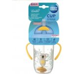 Canpol Babies nevylévací hrníček se slámkou a závažím Exotic Koala žlutý 270 ml – Zboží Dáma