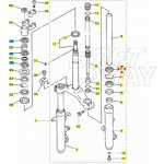 Yamaha Prachovka přední vidlice Majesty 250 2UJ231440000 | Zboží Auto