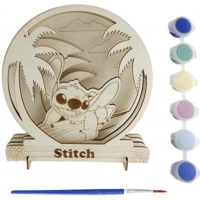 Cerdá Dřevěná figurka k namalování Stitch – Hledejceny.cz