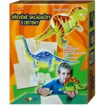 ArtLover 3D puzzle Dinosauři s barvičkami sada 3 ks – Zbozi.Blesk.cz