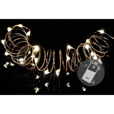 D42975 Vánoční světelný řetěz MINI 10 LED teple bílá Nexos Trading GmbH & Co. KG – Zboží Mobilmania