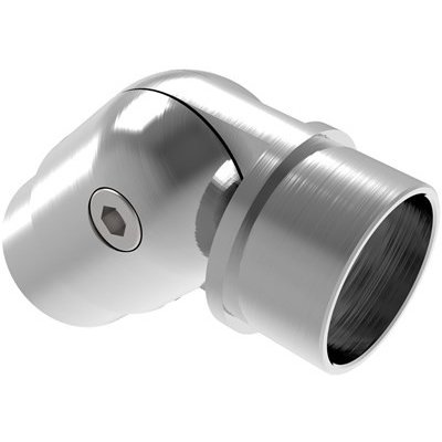 Nerezové zábradlí - spojka madla +/-90°, 42,4 – Zbozi.Blesk.cz