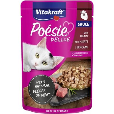 Vitakraft Cat Poésie Délice se srdcem 85 g – Zbozi.Blesk.cz