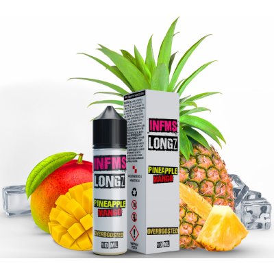 Infamous LongZ Shake & Vape Pineapple Mango 10 ml – Zboží Dáma