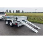 Zaslaw Přívěs WT350TH 1-stranný sklápěč kombi hydraulika + nájezdy 3500kg – Zboží Mobilmania