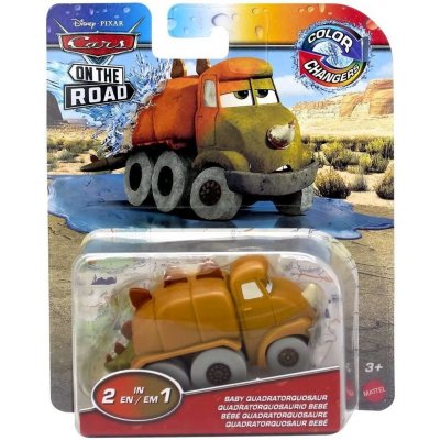 Mattel Disney Pixar Cars Color Changers 2 v 1 BABY QUADROTORQUOSAUR HMD68 – Hledejceny.cz