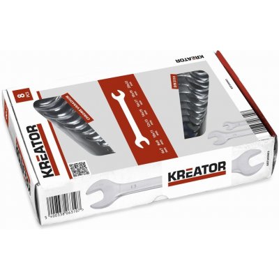 Kreator KRT500002 - Sada oboustranných otevřených klíčů 6-22 mm - 8 ks – Zboží Mobilmania