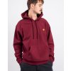 Pánská mikina Carhartt WIP Hooded American Script Sweat Malbec