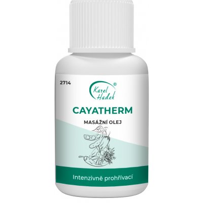 Karel Hadek Cayatherm masážní olej 500 ml – Hledejceny.cz
