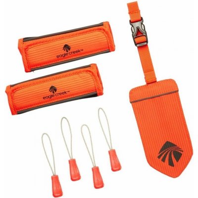 Eagle Creek cestovní sada Reflective Luggage ID Set flame orange – Zboží Dáma