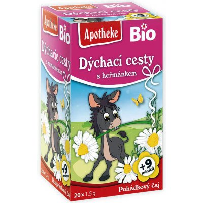 Apotheke Pohankový Bio dýchací cesty s heřmánkem 20 x 1,5 g – Zbozi.Blesk.cz