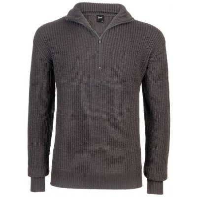 Brandit svetr Marine Pullover Troyer antracit – Sleviste.cz