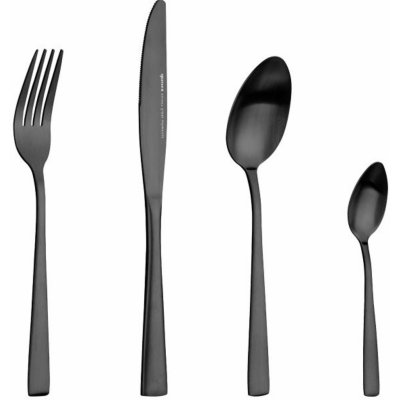 Gimex Sada příborů černá – Zboží Mobilmania