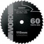 Worx orange WA5047 Kotouč na dřevo/kov 115 x 9,5 pro WU427 Worxsaw XL – Hledejceny.cz