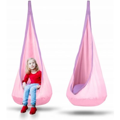 Neo-Sport Závěsné růžové křeslo Cocoon – Zboží Dáma Neo-Sport Závěsné růžové křeslo Cocoon – Zboží Dáma