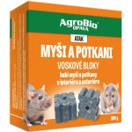 AgroBio ATAK Myši a potkani - voskové bloky 300 g – Hledejceny.cz