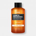 Kundal Honey & Macadamia Body Wash Amber Vanilla sprchový gel 500 ml – Sleviste.cz