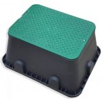 HUNTER JUMBO ventilová šachtice PC, zelené víko 50x36cm, základna 64x50cm – Sleviste.cz