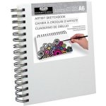 Royal & Langnickel Skicovací blok bílý s texturou plátna A4 – Zboží Dáma