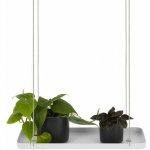 Esschert Design Závěs na květiny WINDOW DRESSING 38 x 15 cm bílá – Zboží Mobilmania