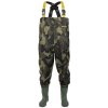 Rybářské prsačky Avid Carp Prsačky 420D Camo Chest Waders