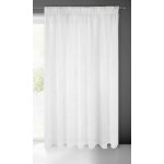 ZÁCLONA SYLVIA NA PÁSCE 135X270 CM BÍLÁ – Hledejceny.cz