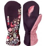 Wamu Dětské softshellové rukavice Sova fialová – Zboží Dáma Wamu Dětské softshellové rukavice Sova fialová – Zboží Dáma
