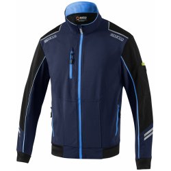 SPARCO Austin Light TW pánská softshell bunda modrá