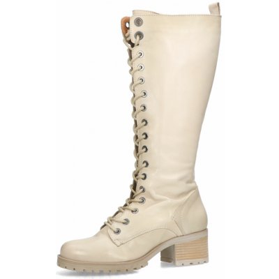 Creator dámské kožené kozačky béžové – Zboží Dáma Creator dámské kožené kozačky béžové – Zboží Dáma