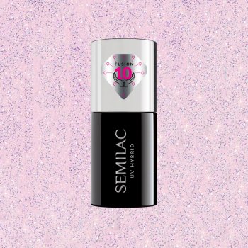 Semilac Extend 5v1 806 Glitter Delicate Pink Růžová 7 ml
