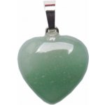 Nefertitis Avanturín zelený přívěsek srdíčko NF15967 – Zboží Dáma