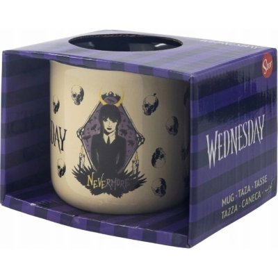 Wednesday Hrnek keramický 400 ml – Zboží Mobilmania