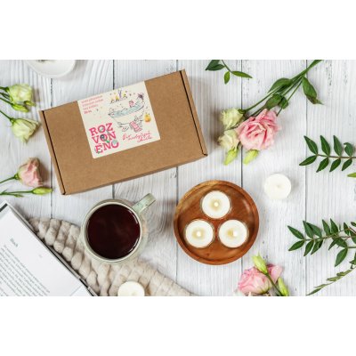 Rozvoněno Sada čajových svíček bez stojánku Pro neobyčejné chvíle 30 ks – Zboží Dáma